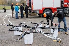 Drones and Firefighting