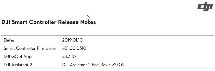 DJI Firmware Update – A New Update for the, Still Unobtainable, DJI Smart Controller