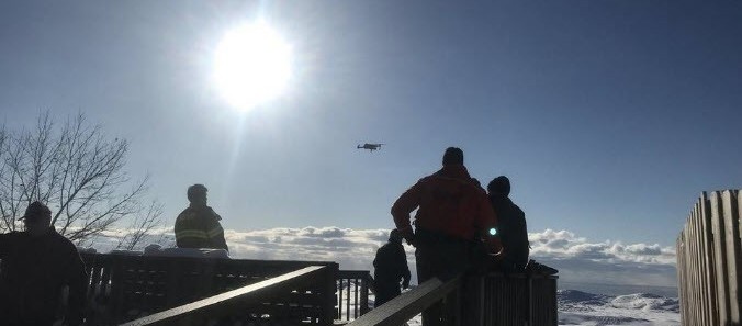 Positive Press – Drone Used to Help Locate a Girl Lost on Lake Michigan Ice