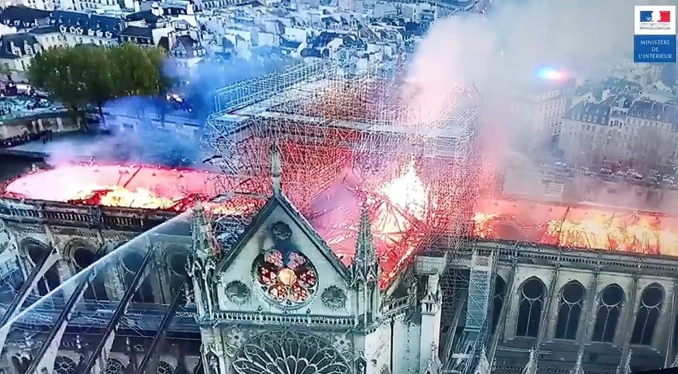 Positive Press – Drones Used to Help Firefighters Track and Put Out the Notre Dame Inferno