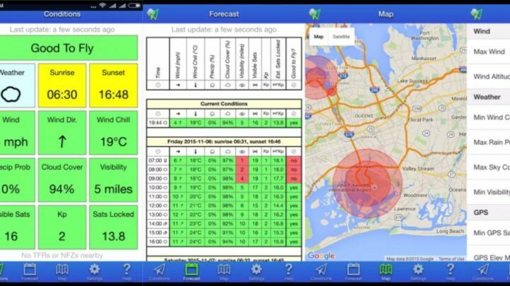 About UAV Forecast – A Simple Yet Amazing App for Drone Pilots